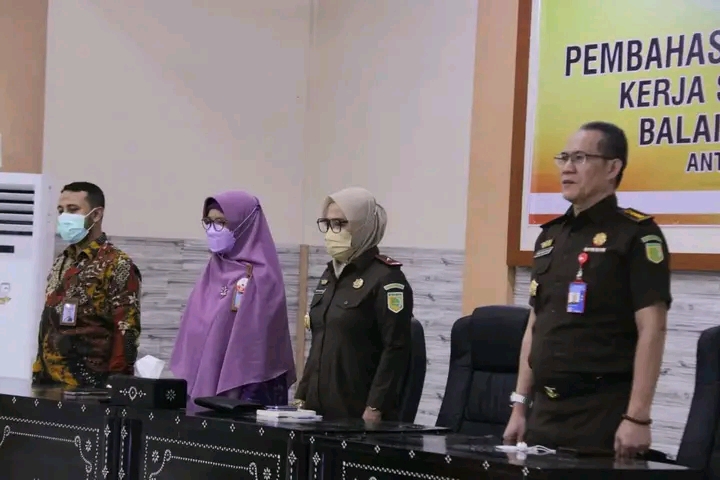 PERTEMUAN KOORDINASI PEMBAHASAN DRAFT KERJASAMA KEJAKSAAN TINGGI NTB TENTANG PELAYANAN BALAI ADHYAKSA PADA RSJ MUTIARA SUKMA